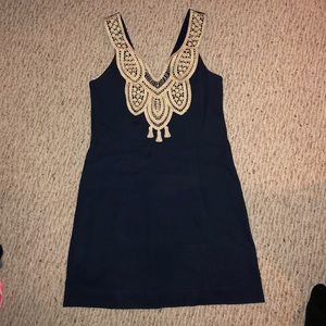 Navy Lilly Pulitzer dress
